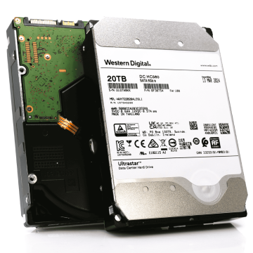 Western Digital Ultrastar DC HC560 WUH722020ALE6L1 20TB 7.2K RPM SATA 6Gb/s SED 3.5in Hard Drive (WUH722020ALE6L1) thumbnail