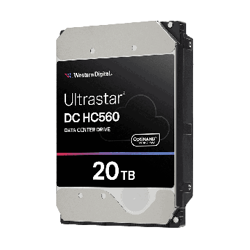 Western Digital Ultrastar DC HC560 WUH722020ALE6L4 20TB 7.2K RPM SATA 6Gb/s 3.5in Hard Drive (WUH722020ALE6L4) thumbnail