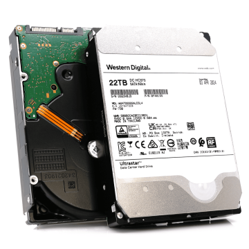 Western Digital Ultrastar HC570 WUH722222ALE604 0F48152 22TB 7.2K RPM SATA 6Gb/s 512e Power Disable 3.5in Hard Drive (WUH722222ALE604-0F48152_PWR) thumbnail
