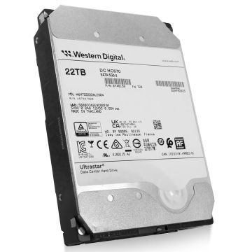Western Digital Ultrastar DC HC570 WUH722222ALE604 0F48159 22TB 7.2K RPM SATA 6Gb/s 512e 3.5in Hard Drive (WUH722222ALE604-0F48159_PWR) thumbnail