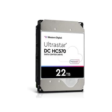Western Digital Ultrastar DC HC570 WUH722222ALE6L4 0F48155 22TB 7.2K RPM SATA 6Gb/s 512e SE 3.5in Hard Drive (WUH722222ALE6L4) thumbnail