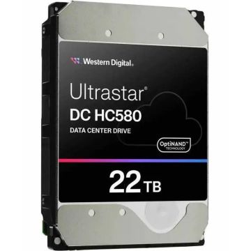 Western Digital Ultrastar DC HC580 WUH722422AL5201 0F62790 22TB 7.2K RPM SAS 12Gb/s 512e 3.5in Hard Drive (WUH722422AL5201) thumbnail