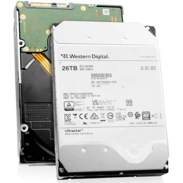 Western Digital Ultrastar DC HC580 WUH722422ALE604 0F48277 22TB 7.2K RPM SATA 6Gb/s 512e 3.5in Hard Drive (WUH722422ALE604-0F48277_PWR) thumbnail