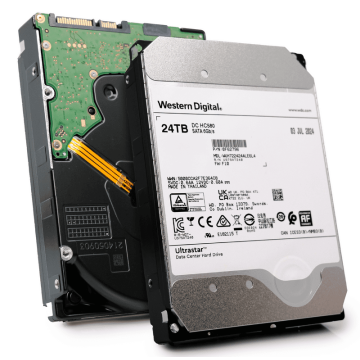 Western Digital Ultrastar DC WUH722424AL4201 0F62865 24TB 7.2K RPM SAS 12Gb/s 4Kn 512MB 3.5in HDD (WUH722424AL4201) thumbnail