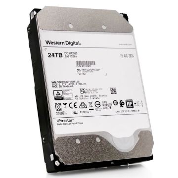 Western Digital Ultrastar DC HC580 WUH722424AL5204 0F62802 24TB 7.2K RPM SAS 12Gb/s 512e 3.5in Hard Drive (WUH722424AL5204) thumbnail