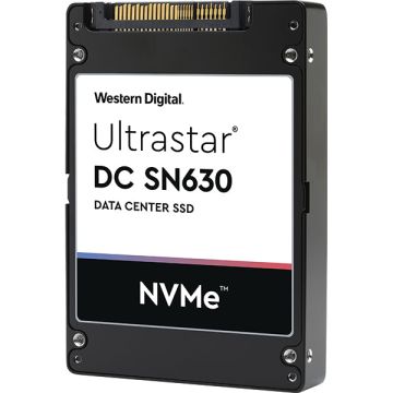 Western Digital Ultrastar DC SN630 WUS3BA176C7P3E3 7.68TB PCIe Gen 3.0 x4 8GB/s U.2 NVMe 2.5in Solid State Drive (WUS3BA176C7P3E3) thumbnail