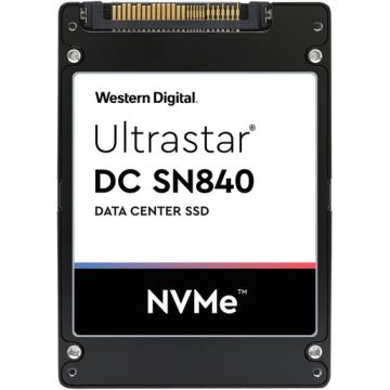 Western Digital Ultrastar DC SN840 WUS4BA1A1DSP3X3 0TS2051 15.36TB 1 DWPD PCIe Gen 3.1 x4 4GB/s 3D TLC U.2 NVMe ISE 2.5in SSD (WUS4BA1A1DSP3X3) thumbnail