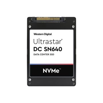 Western Digital Ultrastar DC SN640 WUS4BB019D7P3E4 0TS1850 1.92TB 0.8 DWPD PCIe Gen 3.0 x4 4GB/s 3D TLC U.2 NVMe 2.5in SSD (WUS4BB019D7P3E4) thumbnail