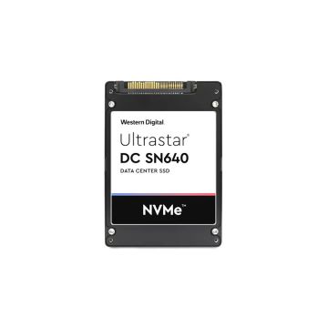 Western Digital Ultrastar DC SN640 WUS4BB076D7P3E4 0TS1852 3.84TB 0.8 DWPD PCIe Gen 3.1 x4 4GB/s 3D TLC U.2 NVMe 2.5in SSD (WUS4BB076D7P3E4) thumbnail