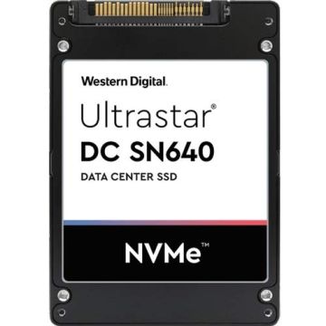 Western Digital Ultrastar DC SN640 WUS4BB096D7P3E4 0TS1849 960GB 0.8 DWPD PCIe Gen 3.1 x4 4GB/s 3D TLC U.2 NVMe 2.5in SSD (WUS4BB096D7P3E4) thumbnail
