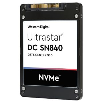 Western Digital Ultrastar DC SN840 WUS4C6464DSP3X4 0TS2056 6.4TB 3 DWPD PCIe Gen 3.1 x4 4GB/s 3D TLC U.2 NVMe 2.5in SSD (WUS4C6464DSP3X4) thumbnail