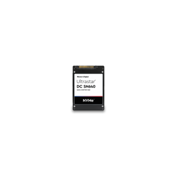 Western Digital Ultrastar DC SN640 WUS4CB016D7P3E3 0TS1953 1.6TB 2 DWPD PCIe Gen 3.1 x4 4GB/s 3D TLC U.2 NVMe 2.5in SSD (WUS4CB016D7P3E3) thumbnail