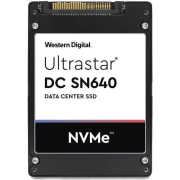 Western Digital Ultrastar DC SN640 WUS4CB064D7P3E3 0TS1955 6.4TB 2 DWPD PCIe Gen 3.1 x4 4GB/s 3D TLC U.2 NVMe 2.5in SSD (WUS4CB064D7P3E3) thumbnail