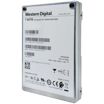 Western Digital Ultrastar DC SS530 WUSTR1576ASS201 0B40375 7.68TB SAS 12Gb/s 2.5in Solid State Drive (WUSTR1576ASS201) thumbnail