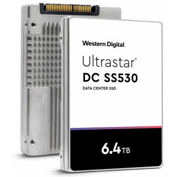 Western Digital Ultrastar DC SS530 WUSTR6464ASS204 0P40502 6.4TB SAS 12Gb/s 2.5 SE Solid State Drive (WUSTR6464ASS204_0P40502) thumbnail