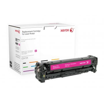 Xerox Magenta toner cartridge. Gelijk aan HP CE413A. Compatibel met HP Colour LaserJet M351A, Colour LaserJet M375MFP, Colour LaserJet M451, Colour LaserJet M475 MFP