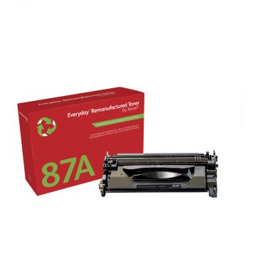 Everyday Remanufactured Zwart Toner van Xerox vervangt HP 87A (CF287A), Standaard Capaciteit
