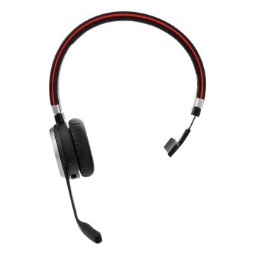 Jabra Evolve 65 SE Headset Draadloos Hoofdband Kantoor/callcenter Micro-USB Bluetooth (6593-833-309) thumbnail