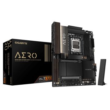 GIGABYTE X870E AERO X3D DARK WOOD AMD X870E Socket AM5 ATX (X870E AERO X DK WOOD) thumbnail