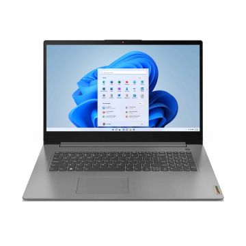 Lenovo IdeaPad 3 17IAU7 Intel® Core™ i5 i5-1235U Laptop 43,9 cm (17.3") Full HD 16 GB DDR4-SDRAM 512 GB SSD Wi-Fi 6 (802.11ax) Engels Grijs (82RL00CEPB-W11) thumbnail