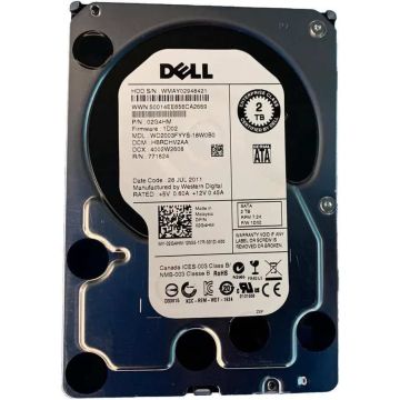 Dell HDD 2TB SATA-ES, 7.2K, 3.5in. (0H6GP-RFB) thumbnail