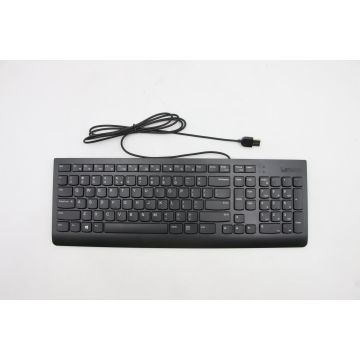 Lenovo USB Calliope toetsenbord Universeel QWERTY Engels Zwart (00XH626) thumbnail