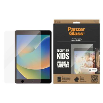 PanzerGlass Apple iPad (10,2) Wi-Fi 64GB silber + PanzerGlass® Displayschutz (MK2L3FD/A & 2673) thumbnail