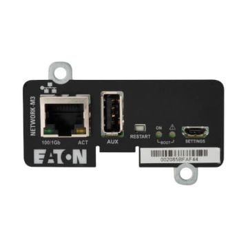 Eaton Gigabit Network Card M3 with EMP Gen 2 (NETEMP-M3) thumbnail