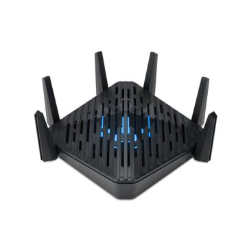 Acer Predator Connect W6 Wi Fi 6E draadloze router Gigabit Ethernet Tri-band (2,4 GHz / 5 GHz / 6 GHz) Zwart (FF.G22WW.001) thumbnail