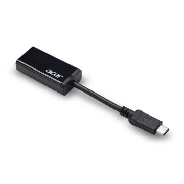 Acer HP.DSCAB.007 tussenstuk voor kabels USB Type-C HDMI Zwart