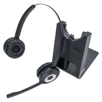Jabra Pro 920 Duo Headset Draadloos Hoofdband Kantoor/callcenter Zwart (920-29-508-101) thumbnail