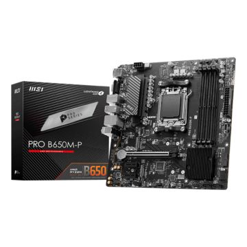 MSI PRO B650M-P moederbord AMD B650 Socket AM5 micro ATX (PRO B650M-P) thumbnail