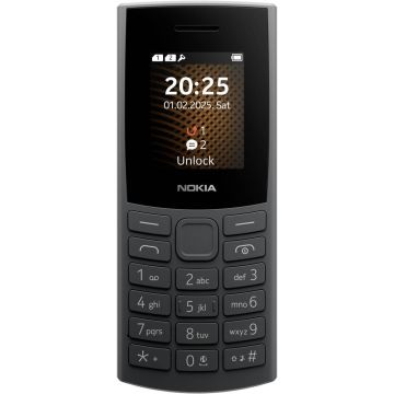 NOKIA 105 4G 2nd Edition Mobiltelefon grau (1GF032CPA1L05) thumbnail