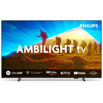 Philips 43PUS8009 109,2 cm (43") 4K Ultra HD Smart TV Wifi Zwart (43PUS8009/12) thumbnail