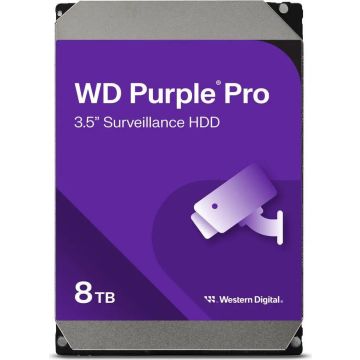Western Digital WD Purple Pro Surveillance Hard Drive - 8 TB (WD8001PURP) thumbnail