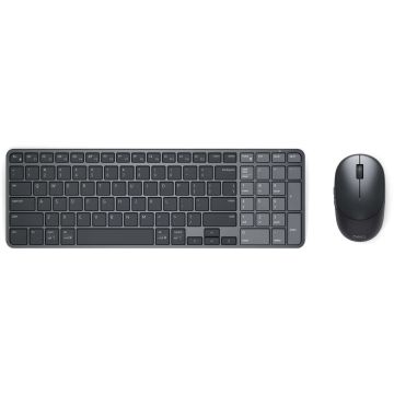 DELL Pro 7 KM746 toetsenbord Inclusief muis Universeel RF-draadloos + Bluetooth QWERTY US International Grafiet (KM746-BLK-INT) thumbnail