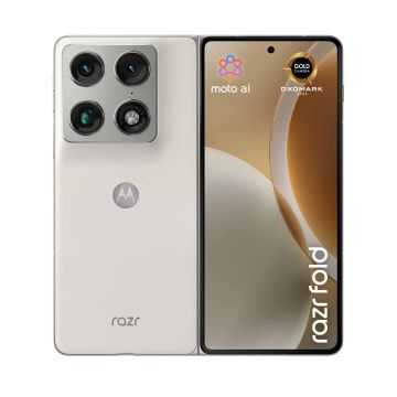 Motorola razr fold 20,6 cm (8.09") Dual SIM Android 16.0 5G USB Type-C 16 GB 512 GB 6000 mAh Wit (PBAX0006SE) thumbnail