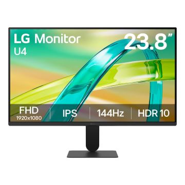 LG 24U411B-B computer monitor 60,5 cm (23.8") 1920 x 1080 Pixels Full HD LCD Zwart (24U411B-B.AEU) thumbnail