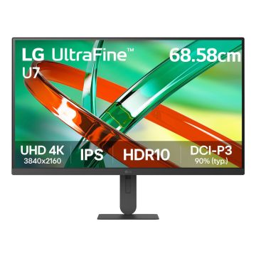 LG 27U710B-B computer monitor 68,6 cm (27") 3840 x 2160 Pixels 4K Ultra HD LCD Zwart (27U710B-B.AEU) thumbnail