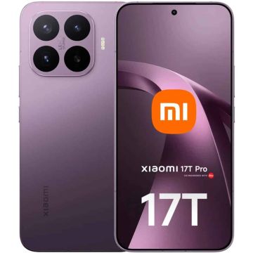 Xiaomi 17T Pro 5G Smartphone 1 TB 12 GB RAM Dual SIM Deep Violet (MZB0NUGEU) thumbnail