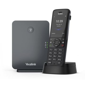 Yealink W78P IP telefoon Zwart TFT (W78P) thumbnail