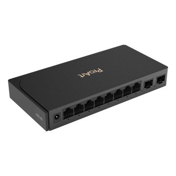 ASUS ProArt Switch PQG-U1080 Unmanaged 2.5G Ethernet (100/1000/2500) Zwart (90IG0AF0-MO9B00) thumbnail