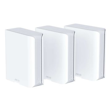ASUS ZenWiFi BT7 BE9400 – 3er Pack weiß Tri-band (2,4 GHz / 5 GHz / 6 GHz) Wi-Fi 7 (802.11be) Wit 3 Intern (90IG0AM0-MO9C40) thumbnail