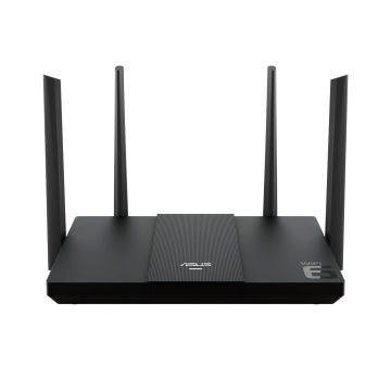 ASUS RT-AX50 AX3000 AiMesh draadloze router Gigabit Ethernet Dual-band (2.4 GHz / 5 GHz) Zwart (90IG0AR0-MO3T00) thumbnail