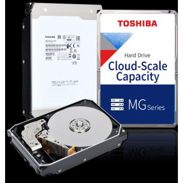 TOSHIBA ENTERPRISE CAPACITY HDD 18TB 3.5IN SAS 7200RPM 512MB 512E (MG11SCA18TE) (MG11SCA18TE) thumbnail