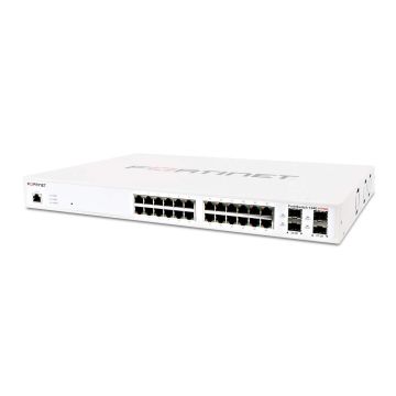 Fortinet Managed L2+ POE Switch 24 GE Ports 4 SFP+ Rack Mount (FS124FPOE) thumbnail