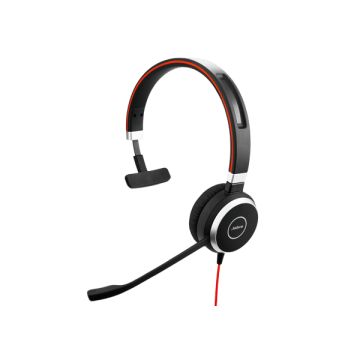 Jabra Evolve 40 Headset Bedraad Hoofdband Kantoor/callcenter USB Type-C Bluetooth Zwart (6393-829-289) thumbnail