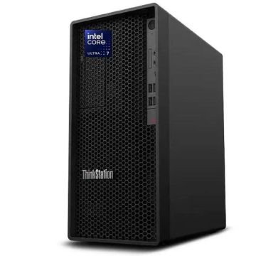 Lenovo ThinkStation P2 Tower 30JQ00B4GE - Intel Core Ultra 7 265, 32GB DDR5 RAM, 512GB SSD, NVidia GeForce RTX 5050 (8GB GDDR6), (30JQ00B4GE) thumbnail