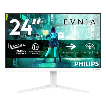 Philips Evnia 3000 24M2N3201PL/00 computer monitor 60,5 cm (23.8") 1920 x 1080 Pixels Full HD LCD Wit (24M2N3201PL/00) thumbnail