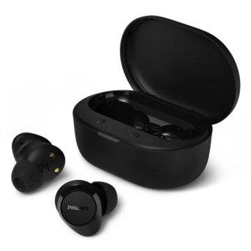 Philips TAT1300BK/00 hoofdtelefoon/headset Draadloos In-ear Oproepen/muziek USB Type-C Bluetooth Zwart (TAT1300BK/00) thumbnail